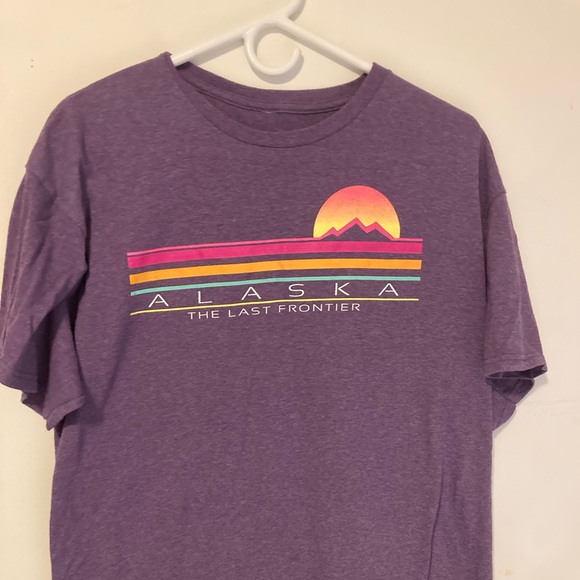 Alaska sunset t shirt. Large - Picture 3 of 4
